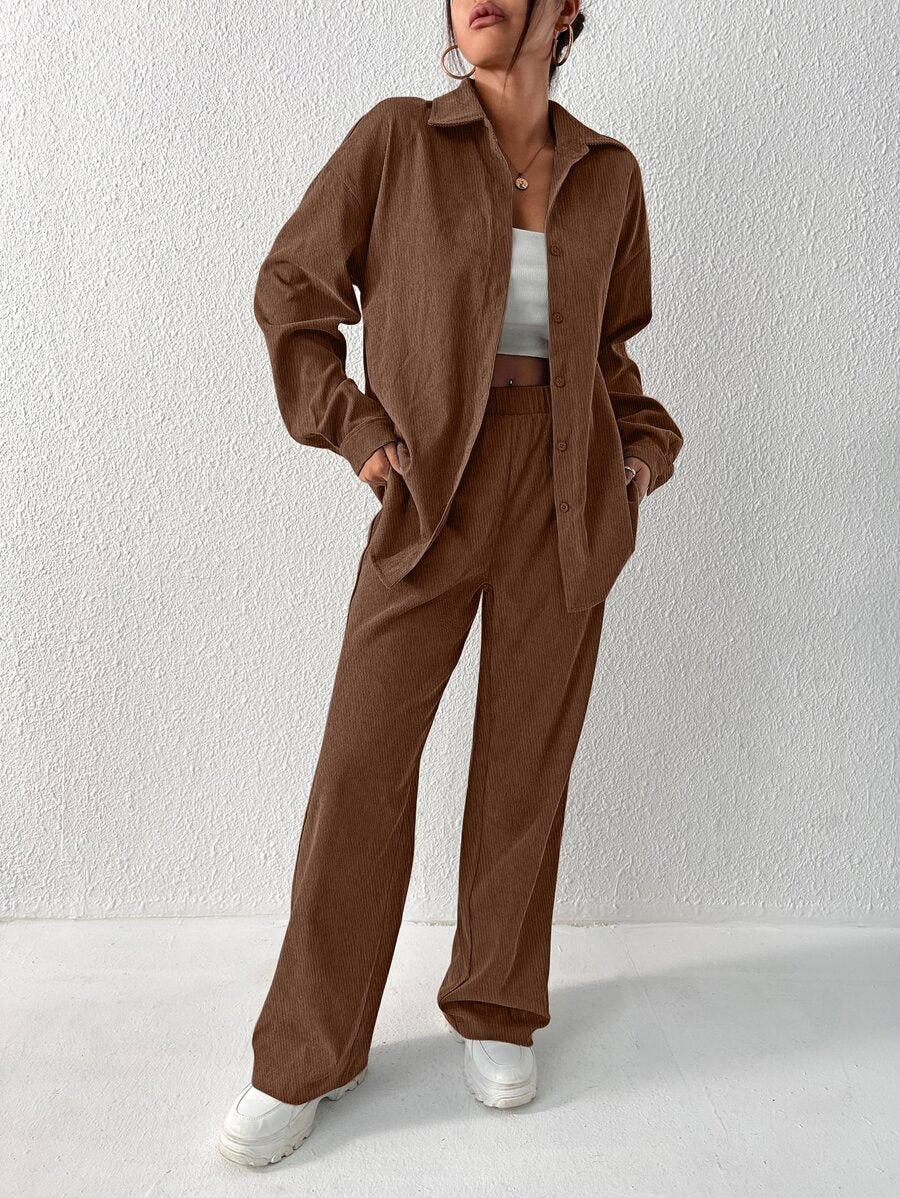 Mocha Mood Cord Set