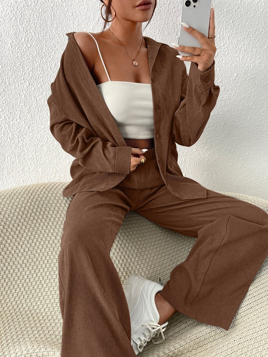 Mocha Mood Cord Set