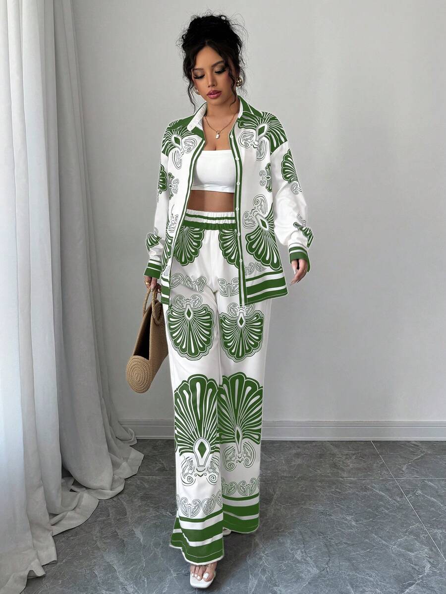 Emerald Grace Luxe Co-ord Set