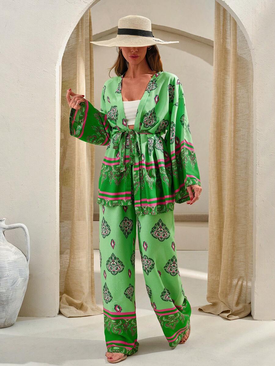 Mint Royale Printed Co-ord Set