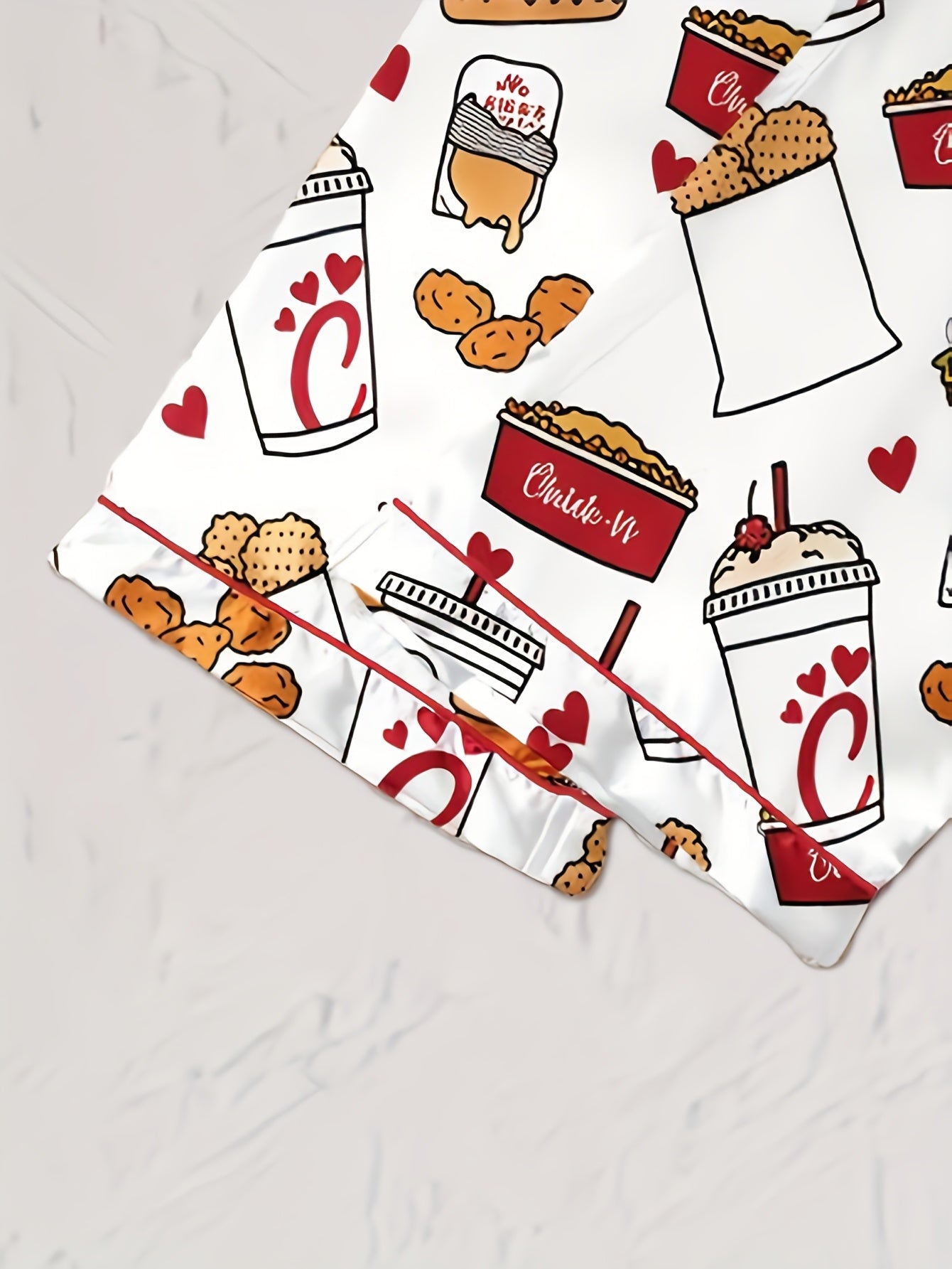 Snack Attack Satin Pajama Set ππ₯€π