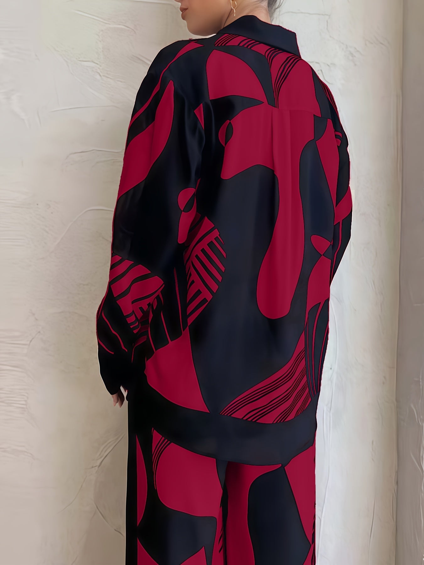Crimson Eclipse Co-ord Set