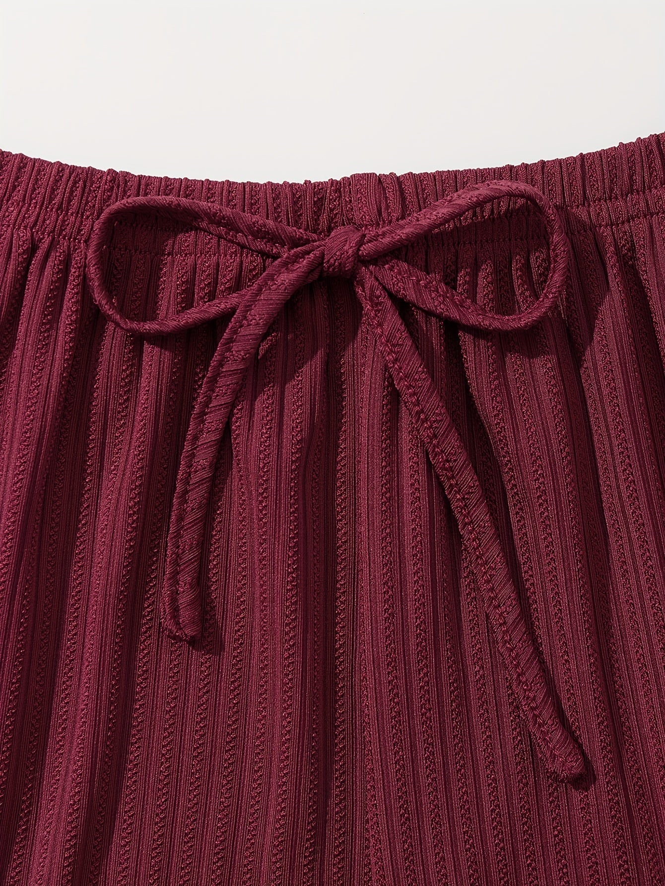 Lace Luxe Ribbed Lounge Co-ord Set (Combo of 3)
