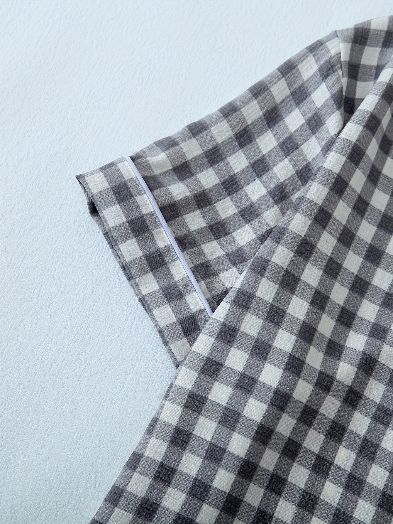 Gingham Breeze Pajama Set (Combo of 3)