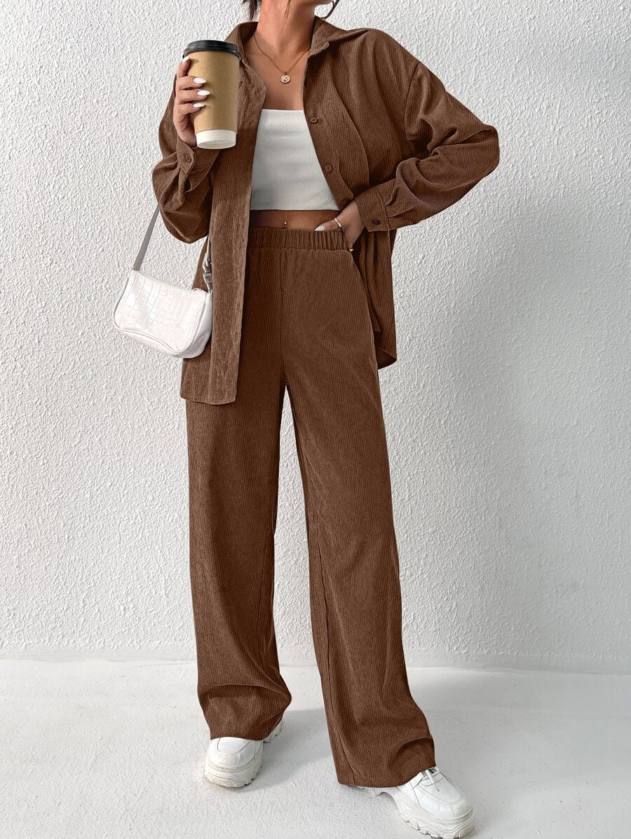 Mocha Mood Cord Set