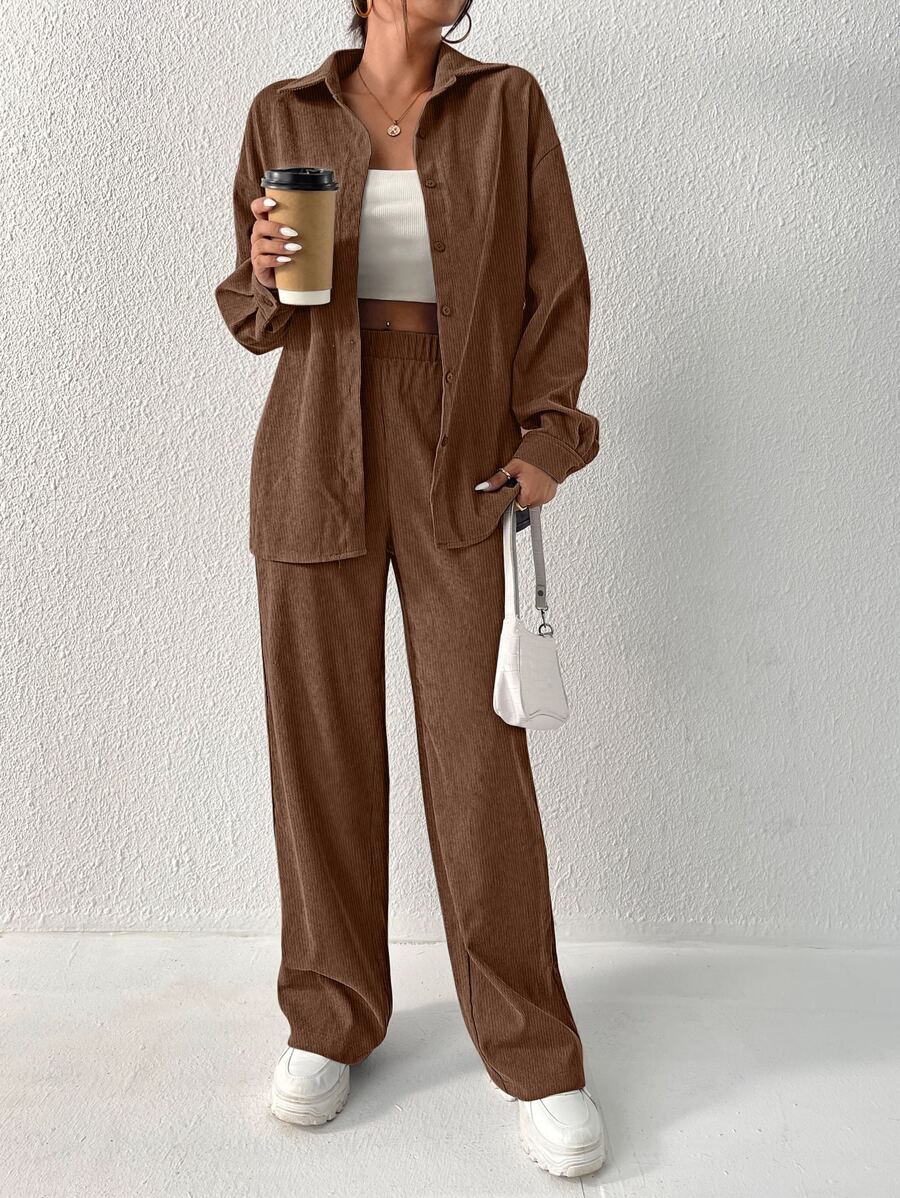 Mocha Mood Cord Set