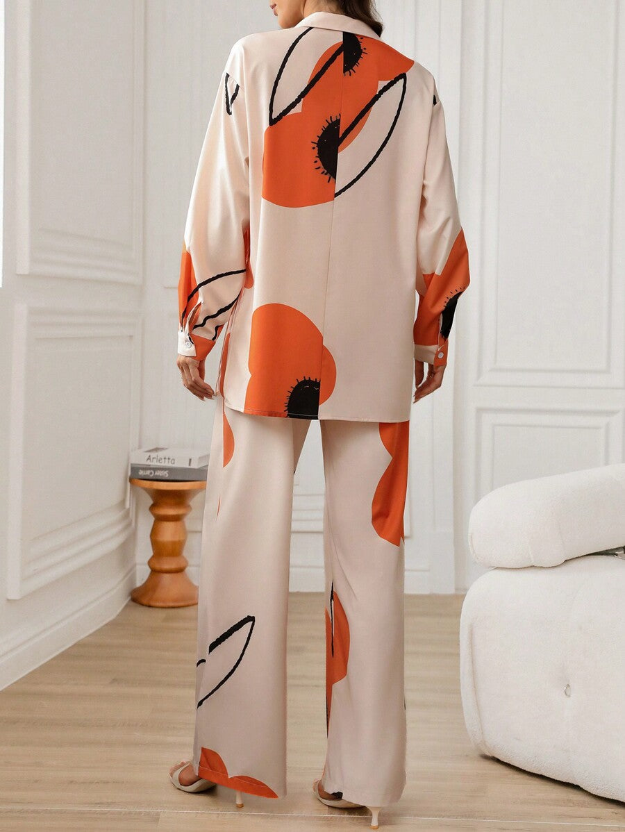 Bold Bloom Lounge Set