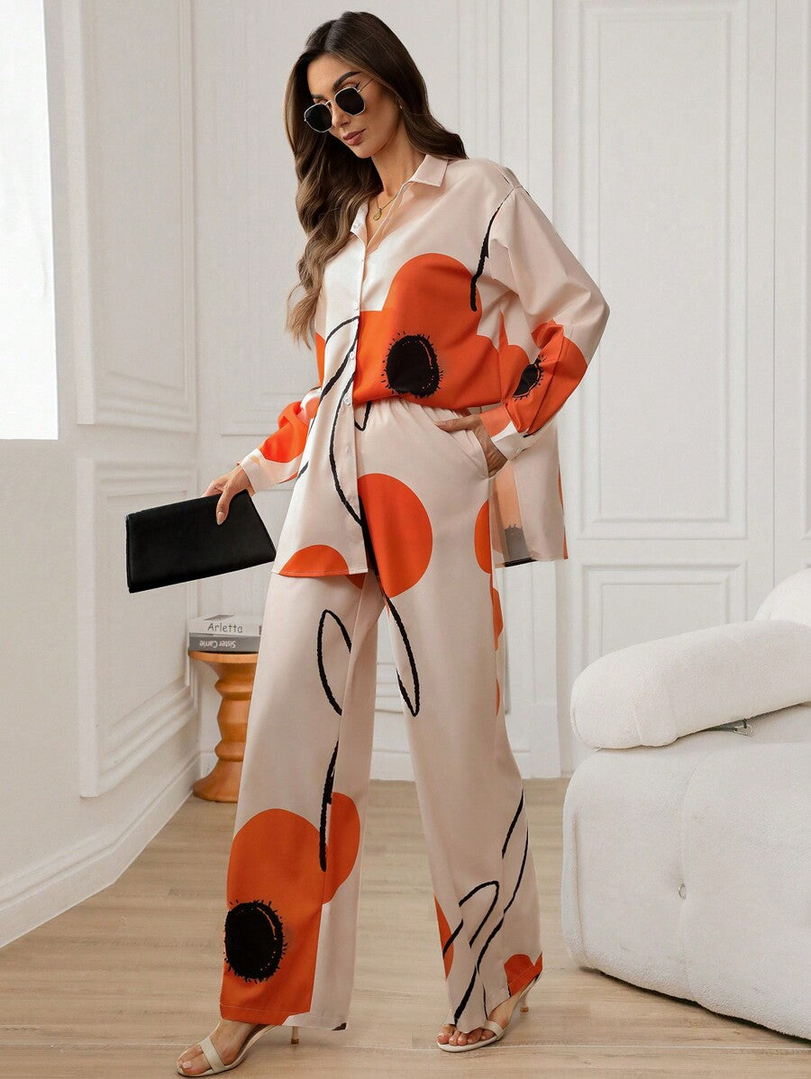 Bold Bloom Lounge Set