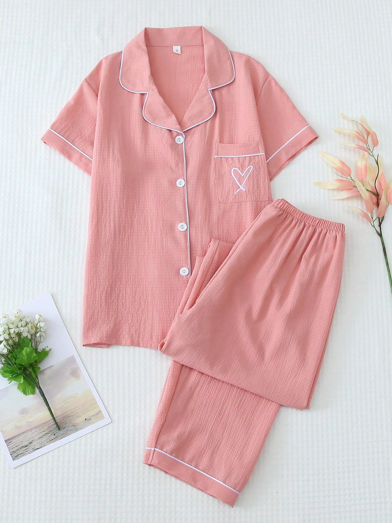 Luxe Satin Plain Pajama Set Combo (Pack of 3)