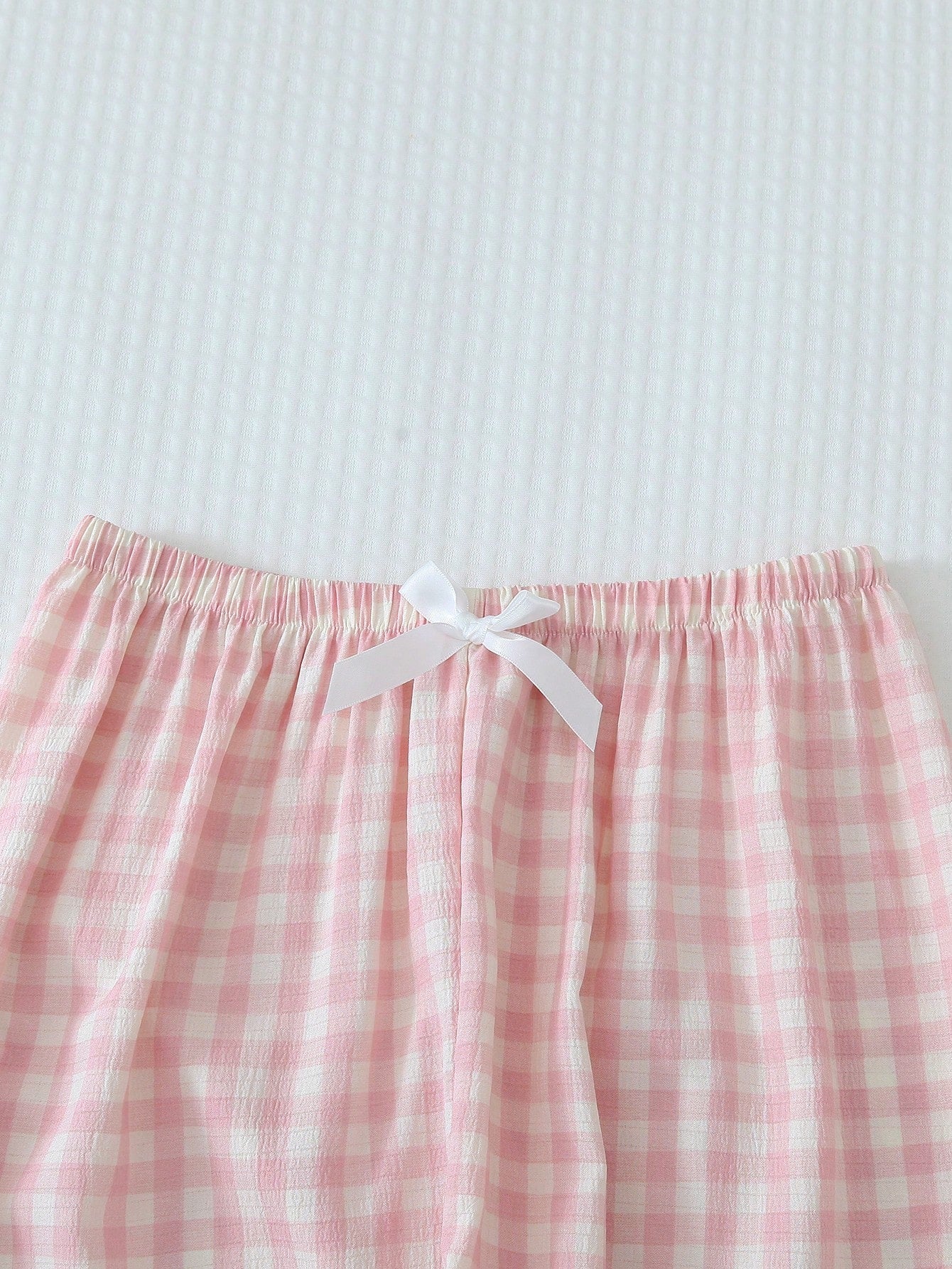 Luxe Satin Plaid Pajama Set Combo (Pack of 3)