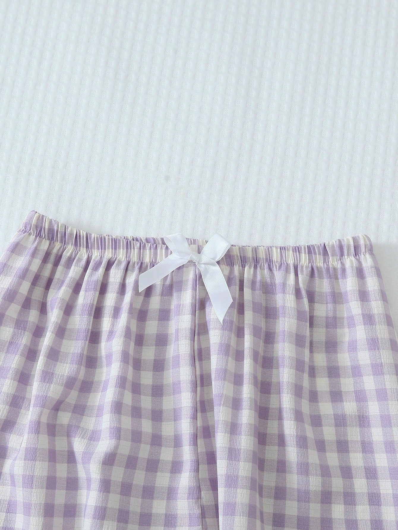 Luxe Satin Plaid Pajama Set Combo (Pack of 3)