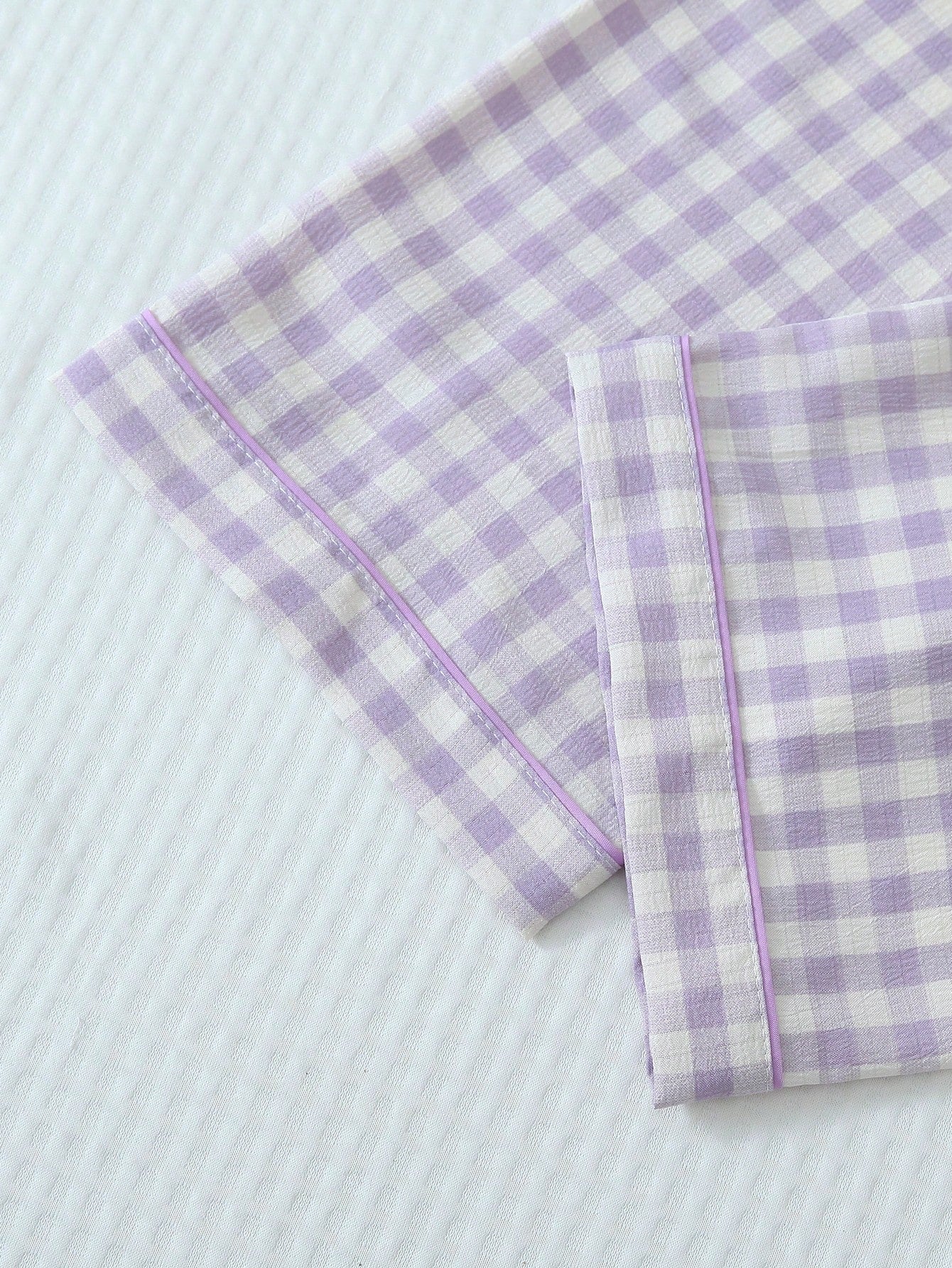 Luxe Satin Plaid Pajama Set Combo (Pack of 3)