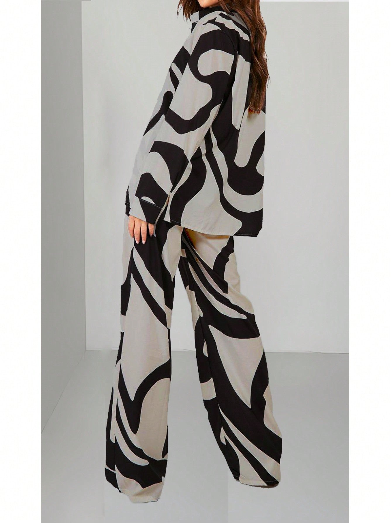 Monochrome Maze Co-Ord Set