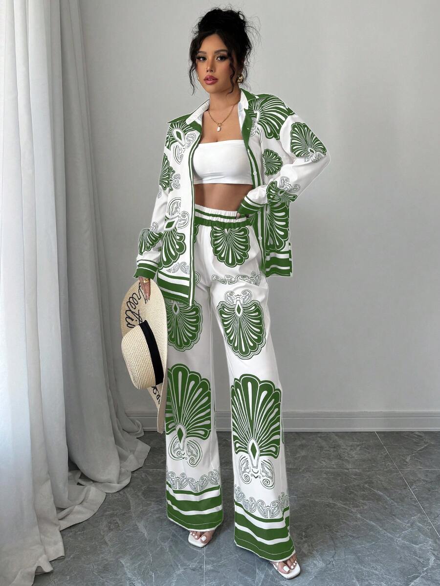 Emerald Grace Luxe Co-ord Set