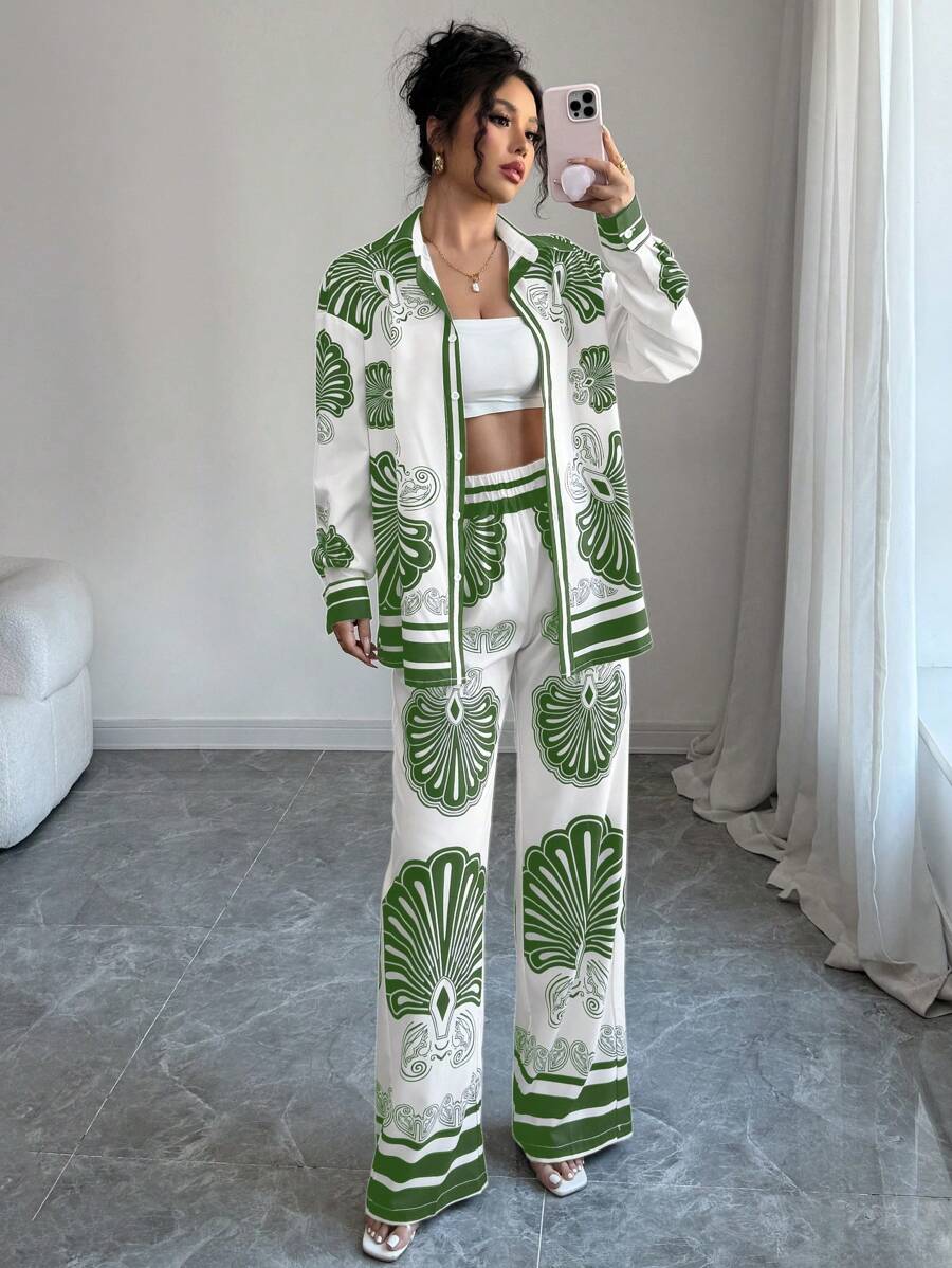 Emerald Grace Luxe Co-ord Set