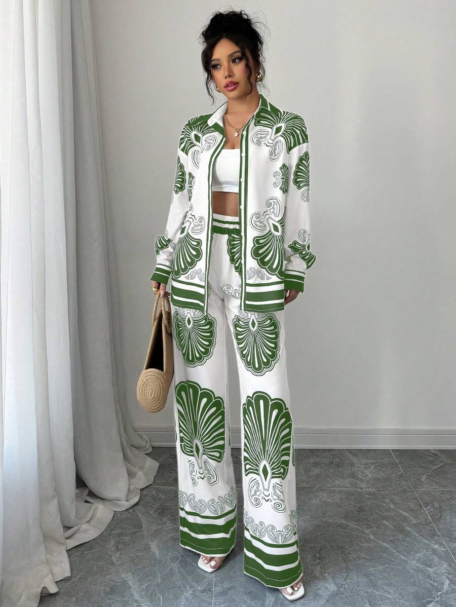 Emerald Grace Luxe Co-ord Set