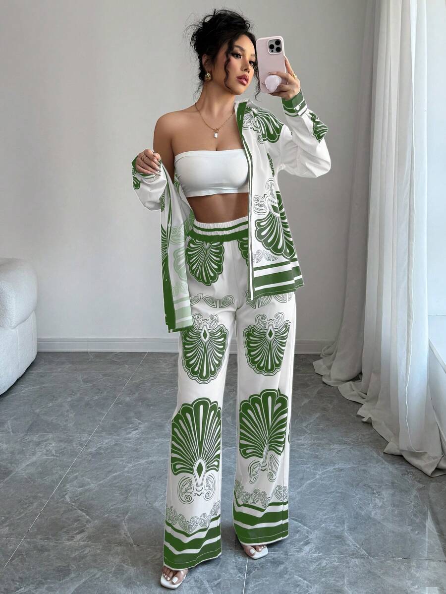 Emerald Grace Luxe Co-ord Set