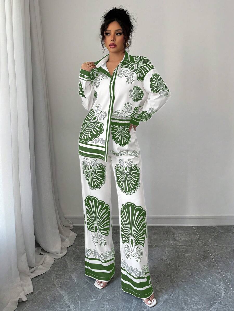 Emerald Grace Luxe Co-ord Set