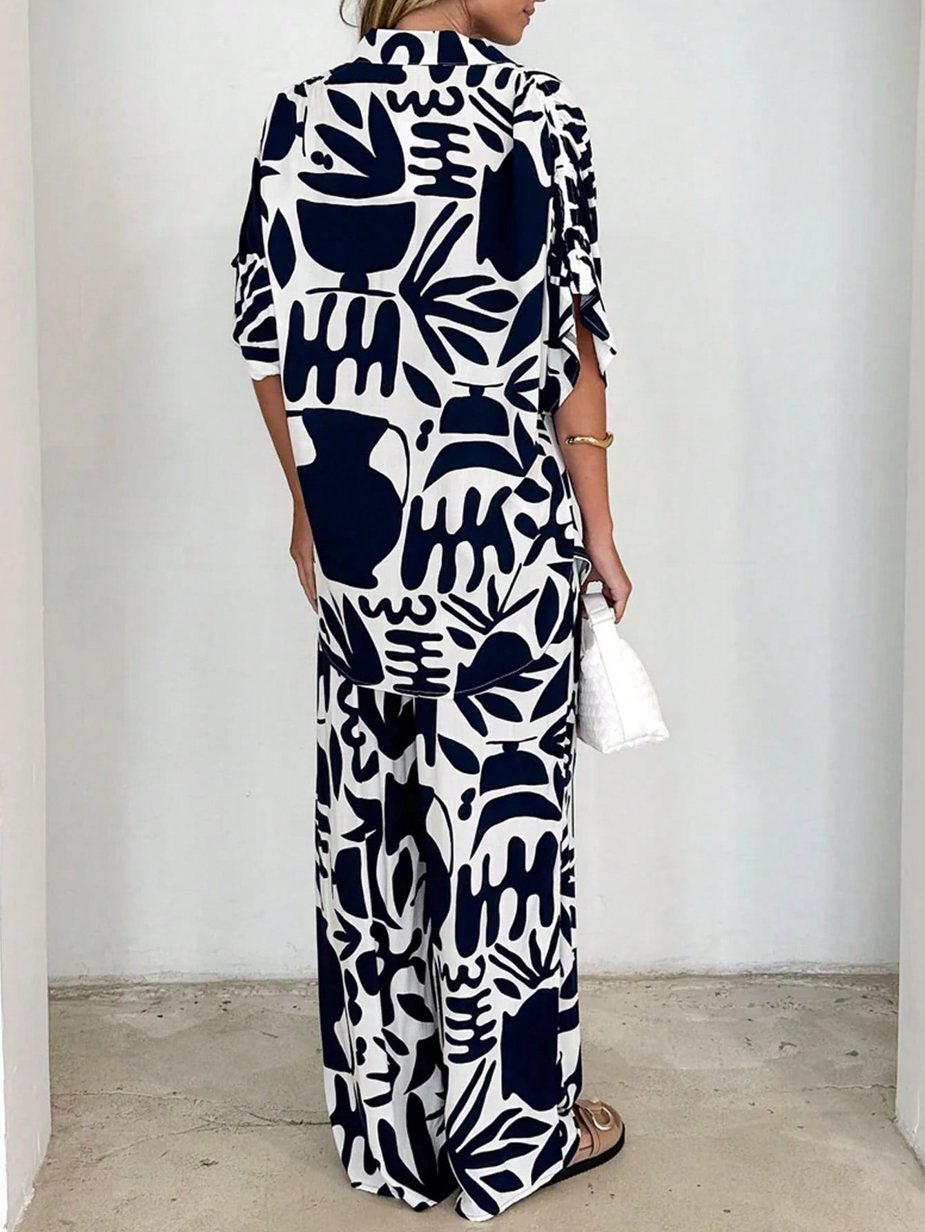 Coastal Rhythm Oversized Co-ord Set