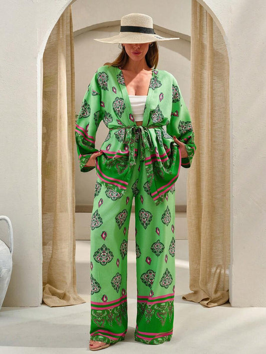 Mint Royale Printed Co-ord Set