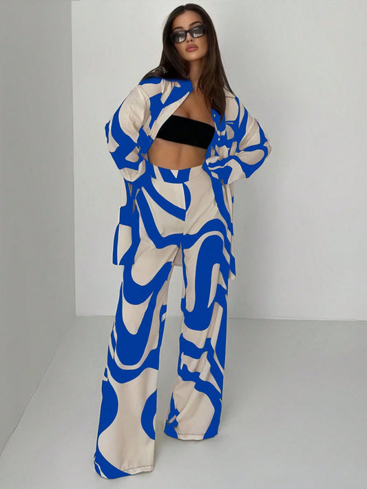 Electric Wave Co-Ord Set