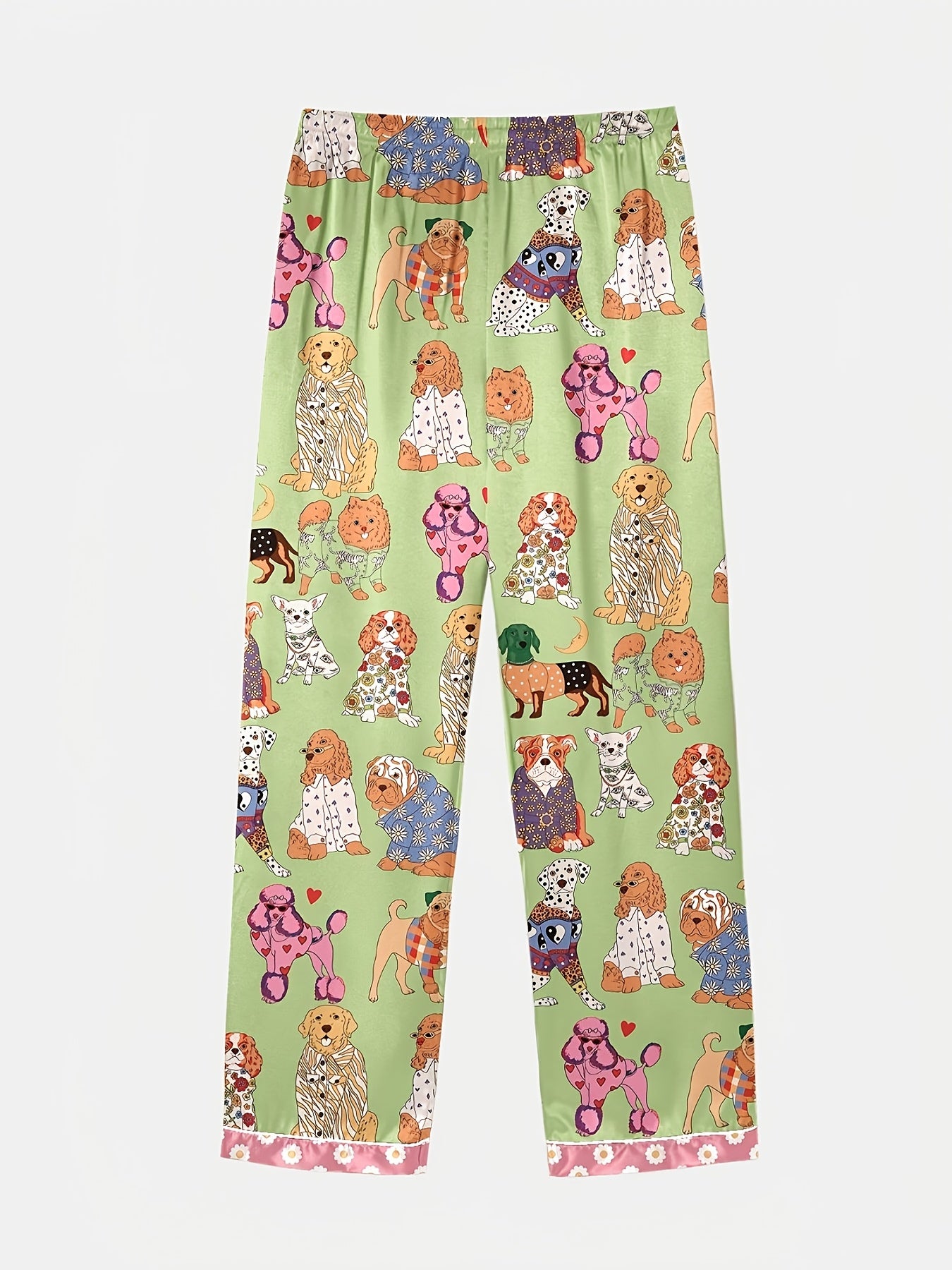Playful Pooch Printed Nightwear Set