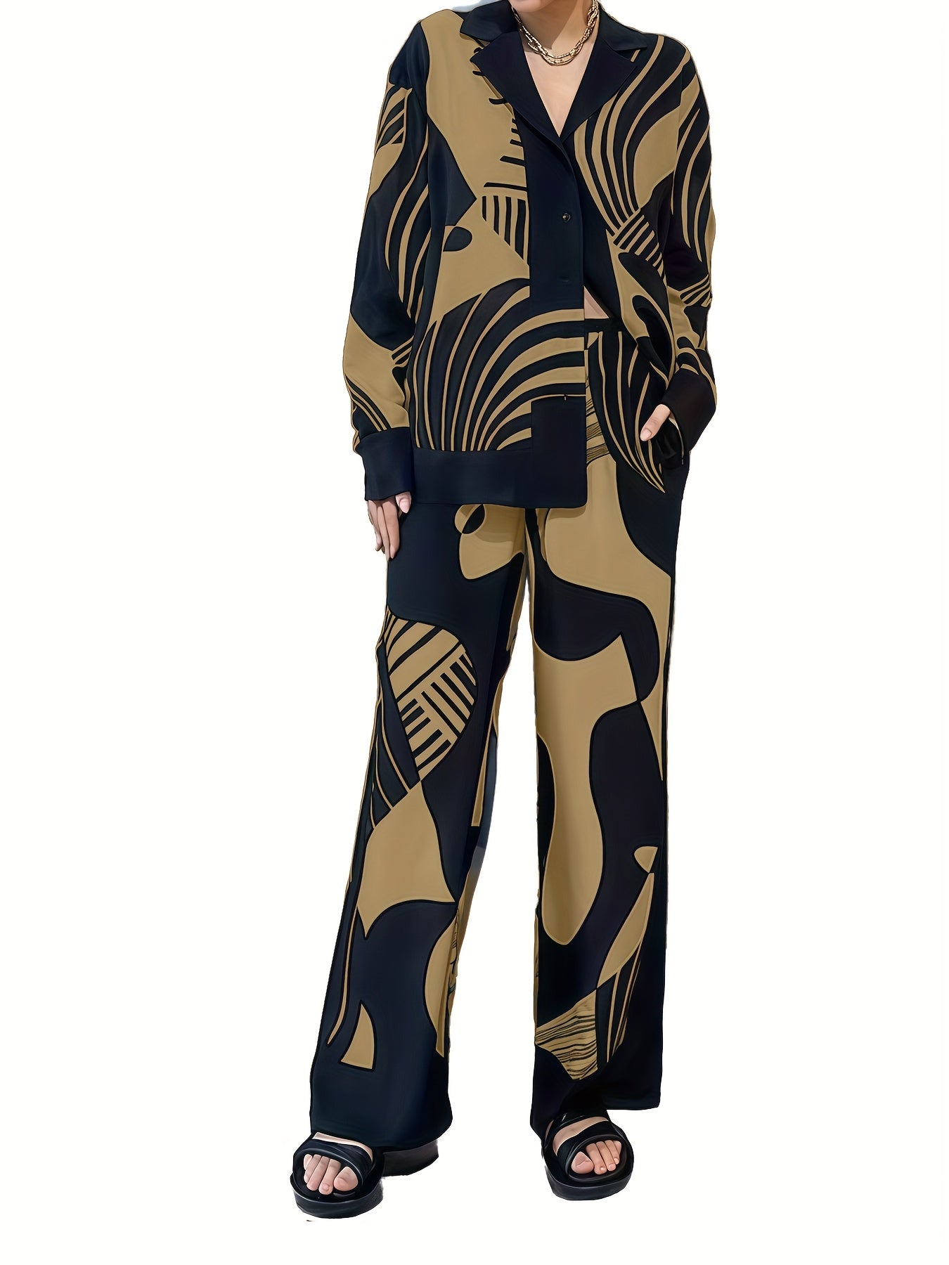 Noir Luxe Co-ord Set
