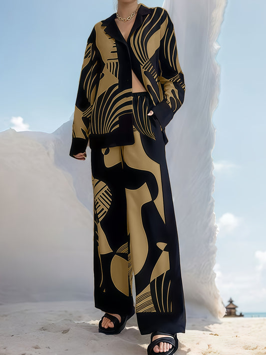 Noir Luxe Co-ord Set