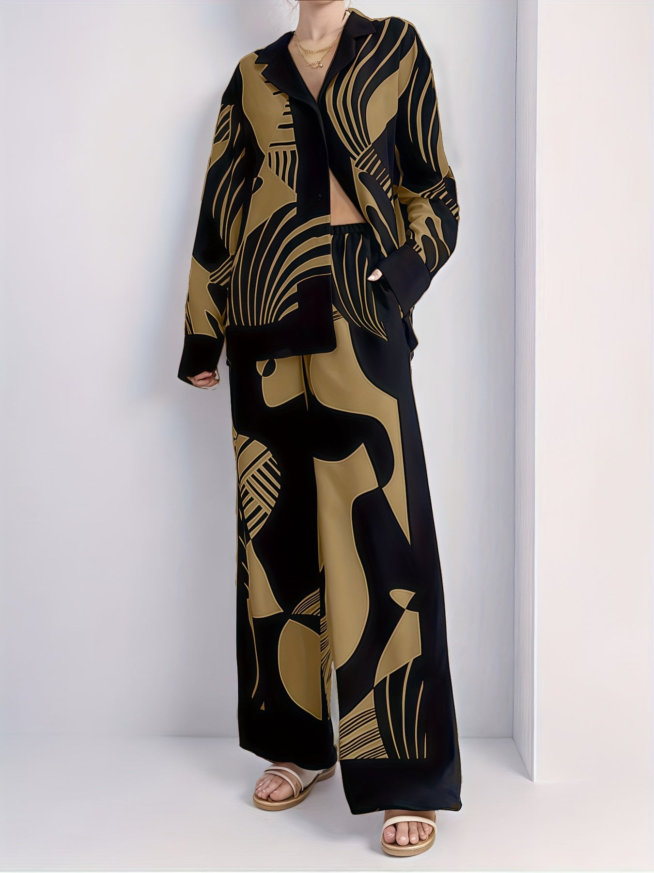 Noir Luxe Co-ord Set