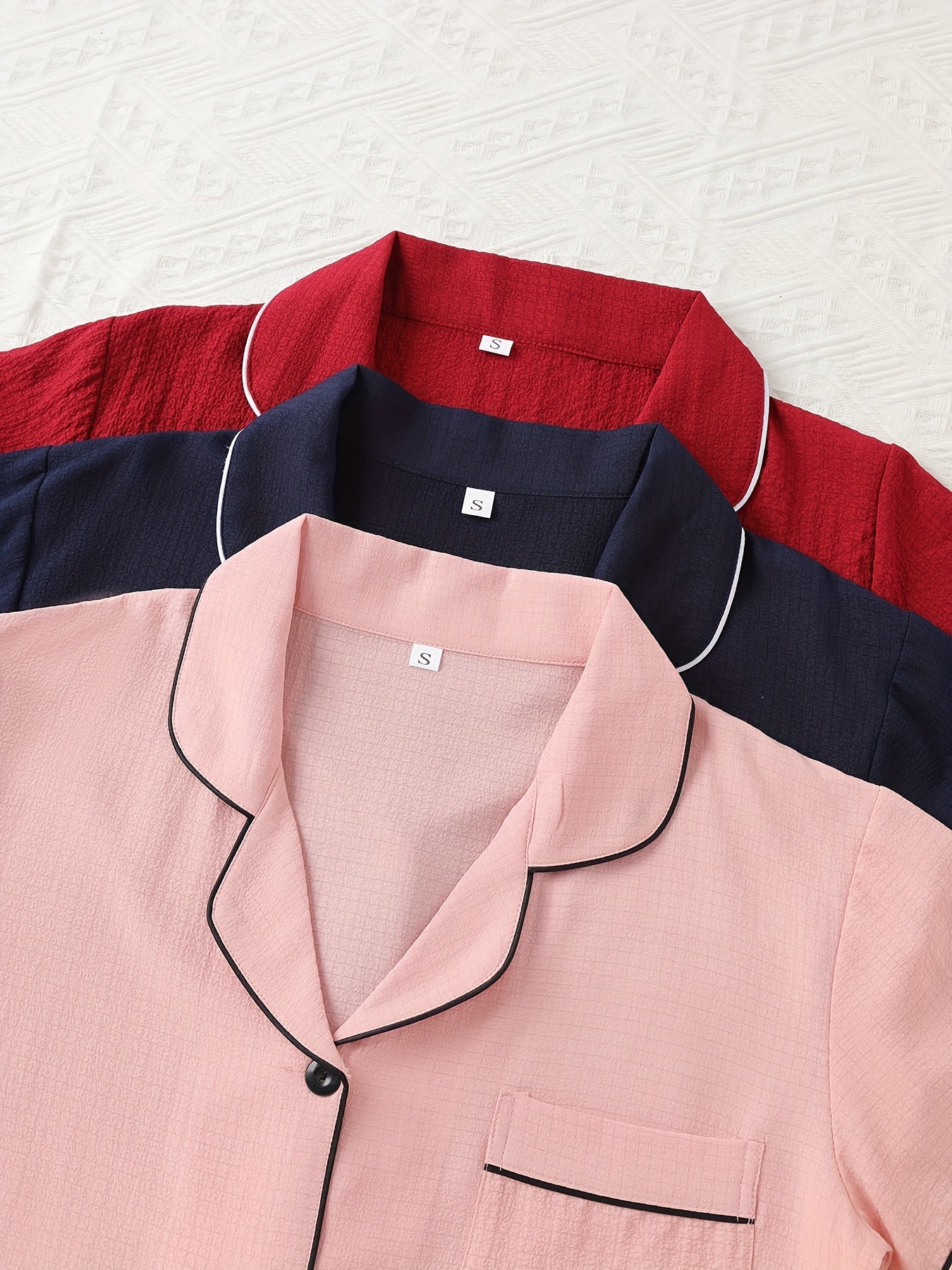 Midnight Blush PJ Set (Combo of 3)