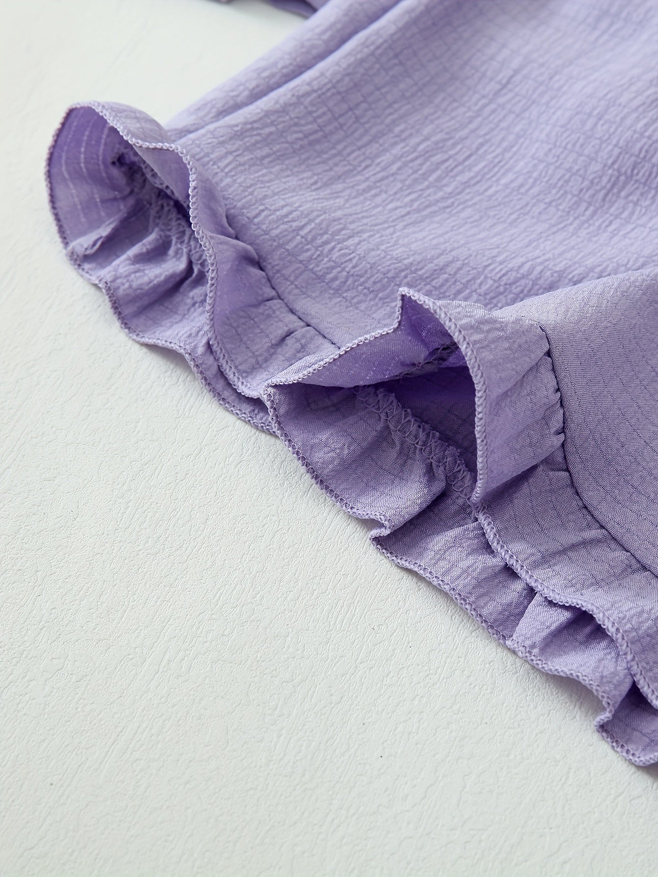 Lilac Breeze Ruffle PJ Set (Combo of 3)