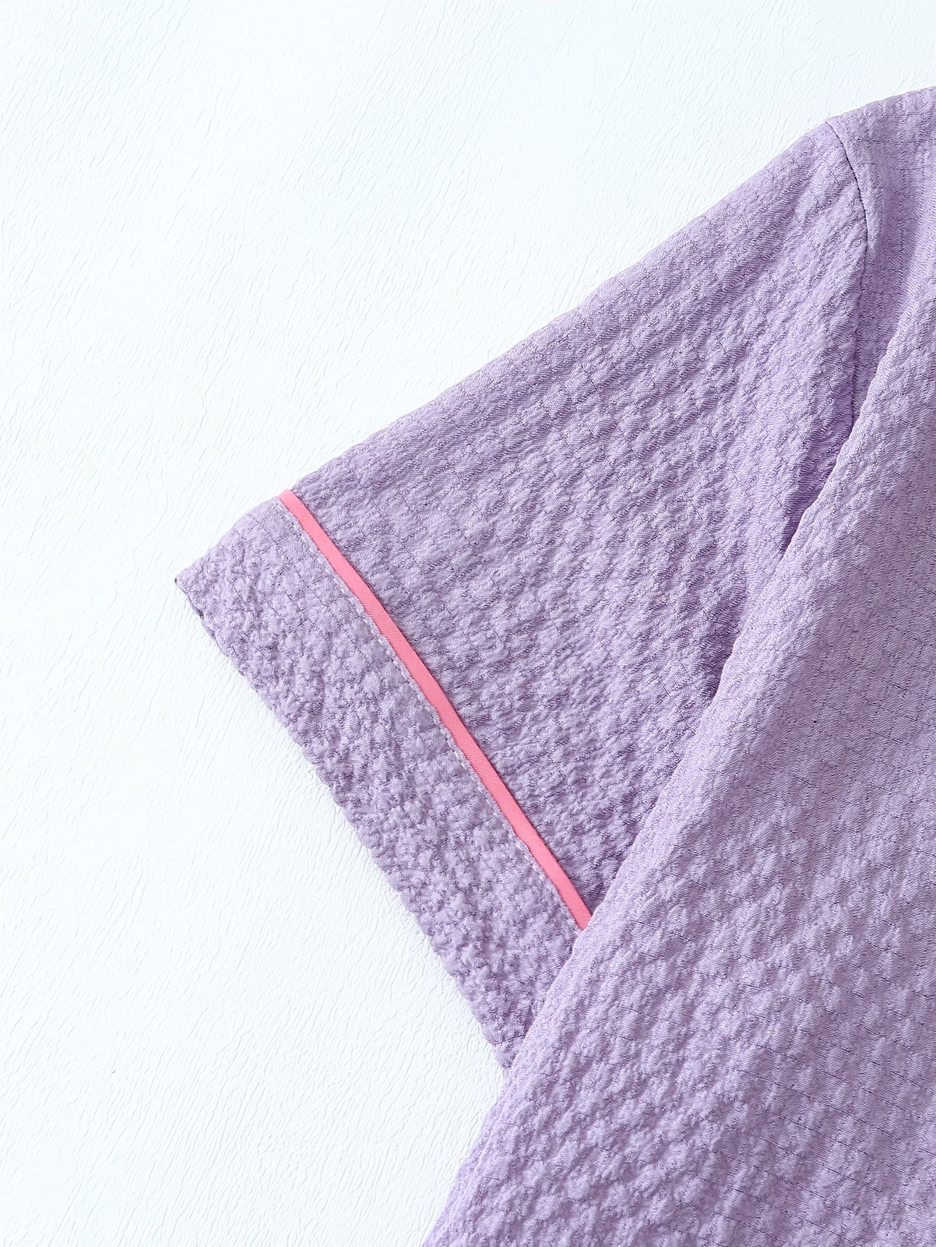 Blush Pop Crinkle PJ Set (Combo of 3)