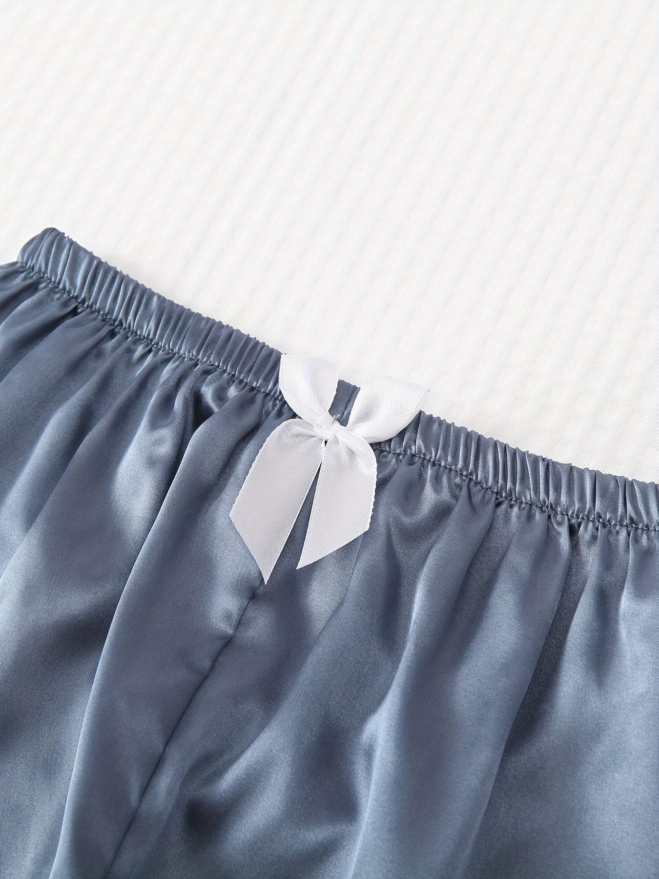 Velvet Sheen Satin PJ Set (Combo of 3)