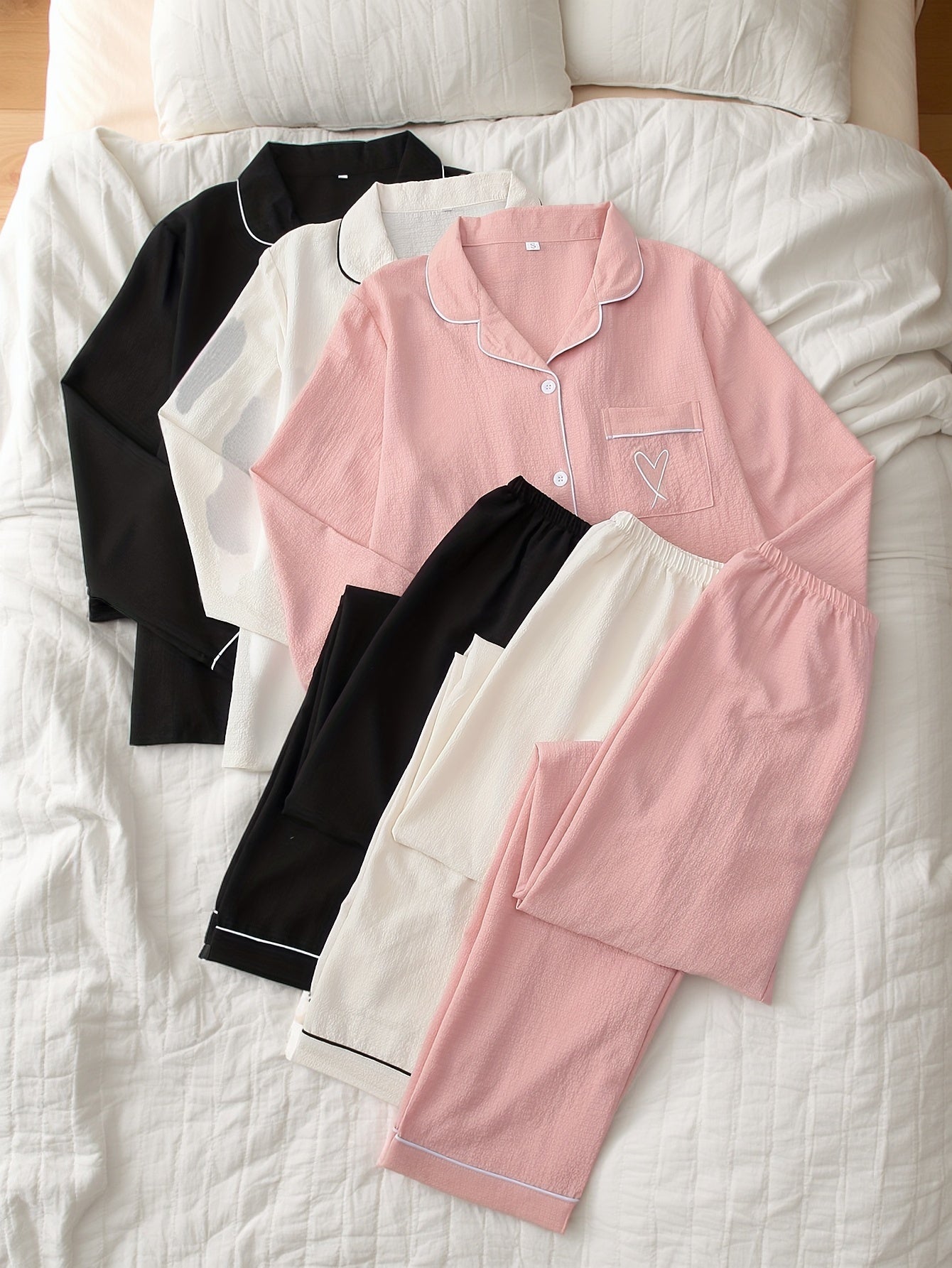 Cozy Charm Cotton Lounge Set (Combo of 3)