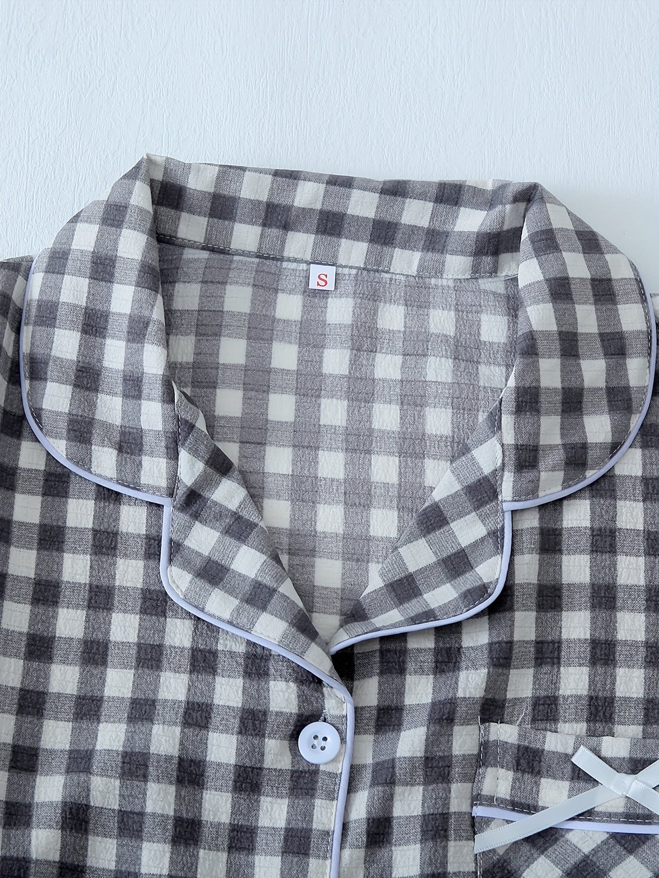 Gingham Breeze Pajama Set (Combo of 3)