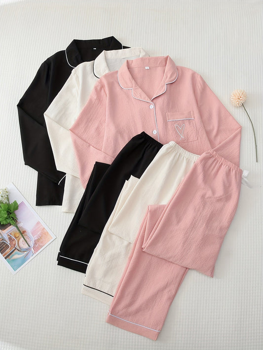 Cozy Charm Cotton Lounge Set (Combo of 3)