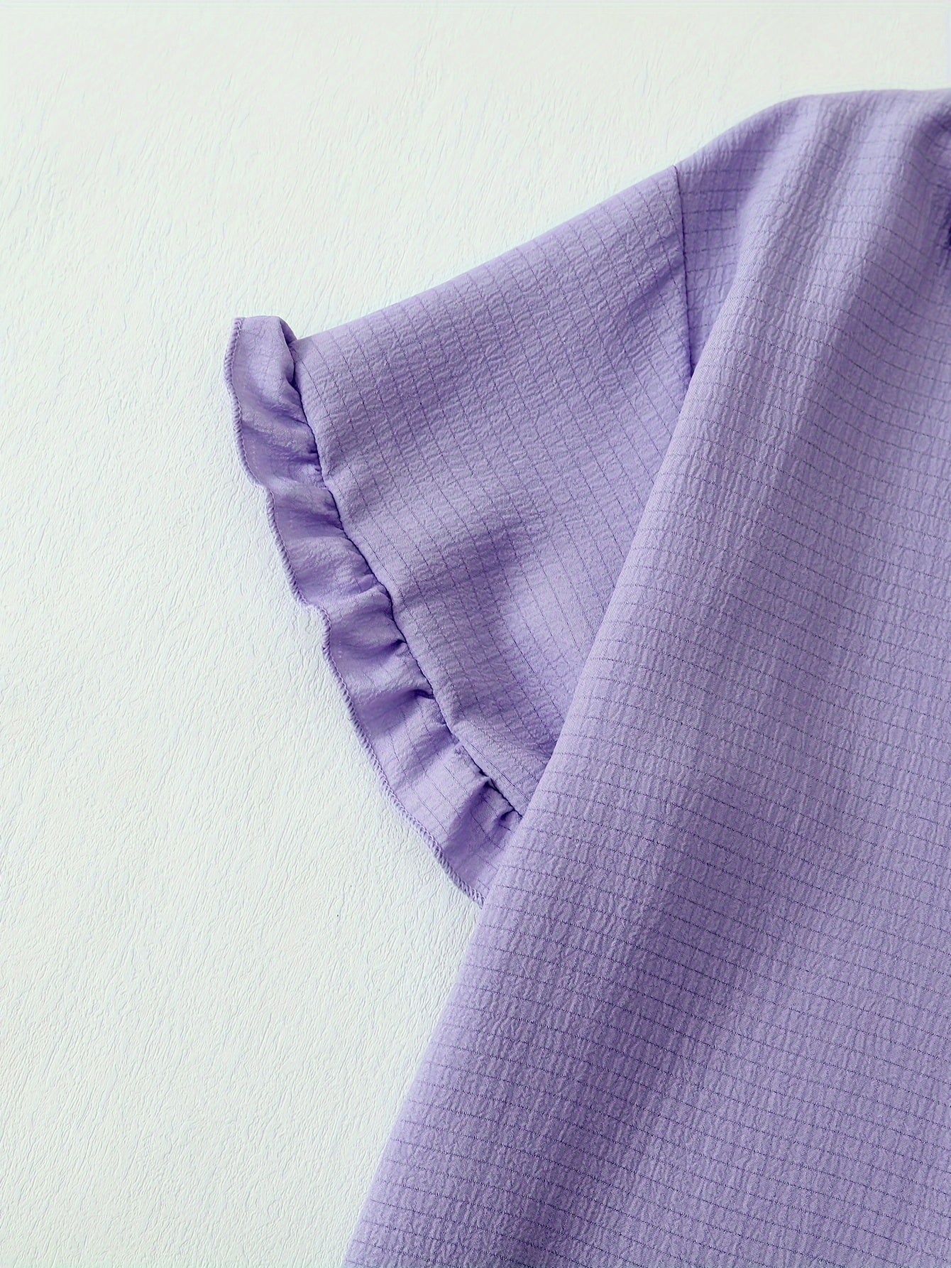 Lilac Breeze Ruffle PJ Set (Combo of 3)