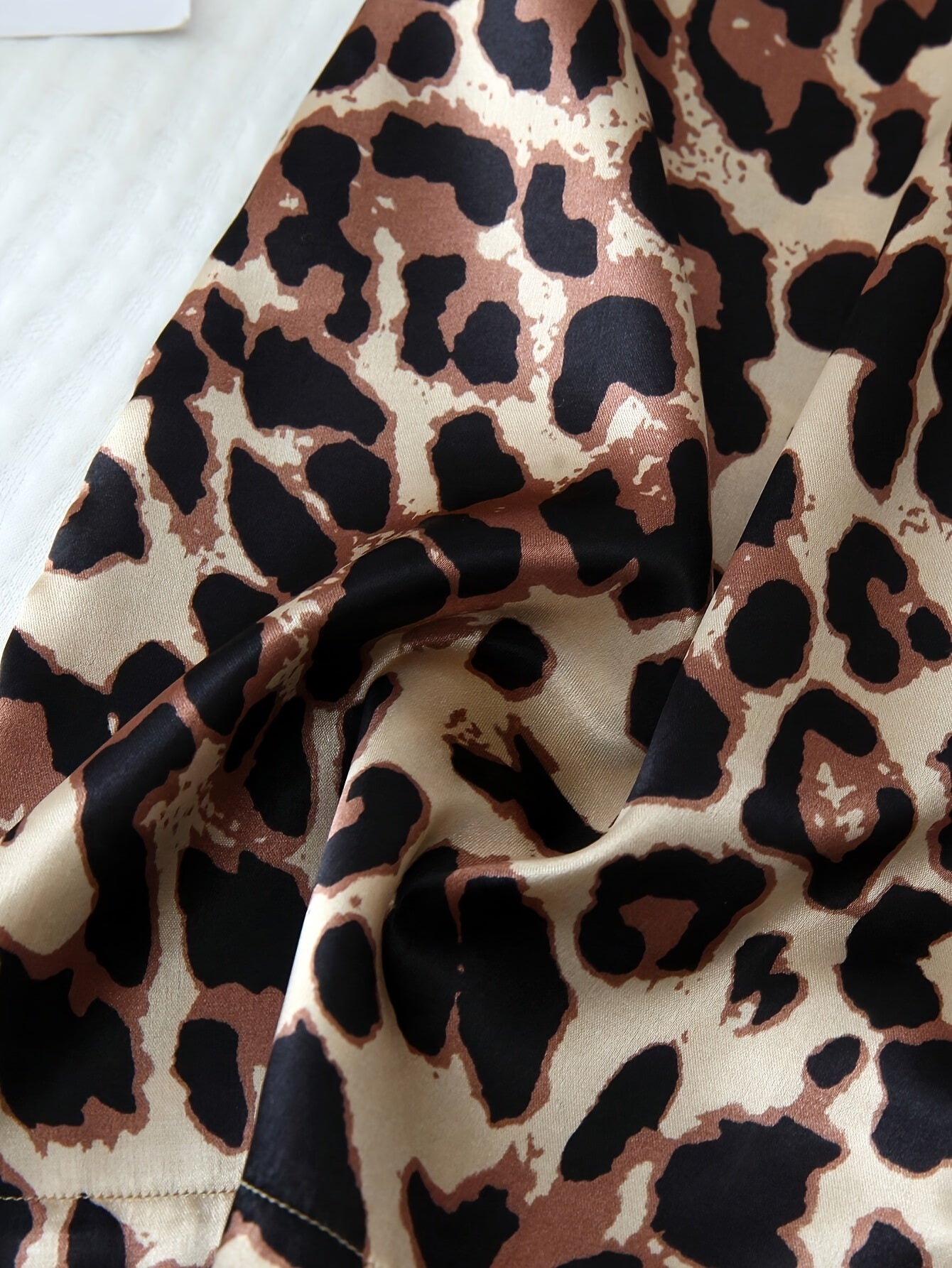 Wild Blush Luxe Satin PJ Set (Combo of 3)
