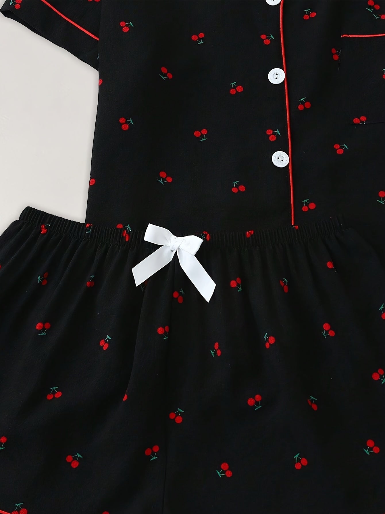 Cherry Pop Cotton PJ Set (Combo of 3)