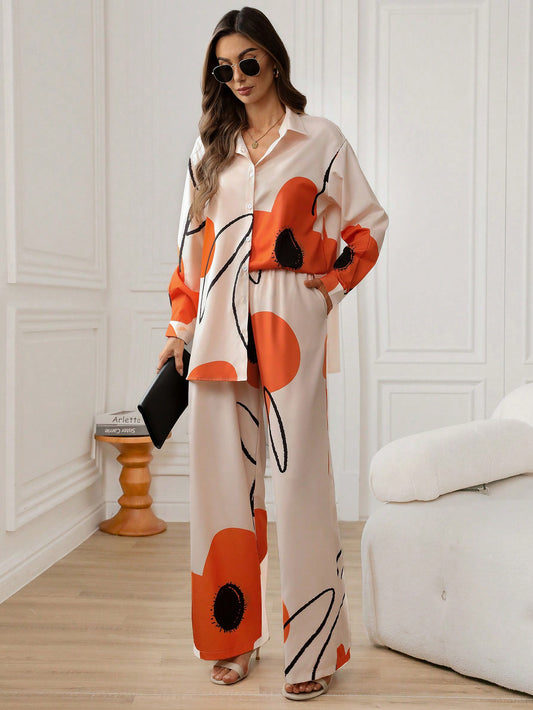 Bold Bloom Lounge Set