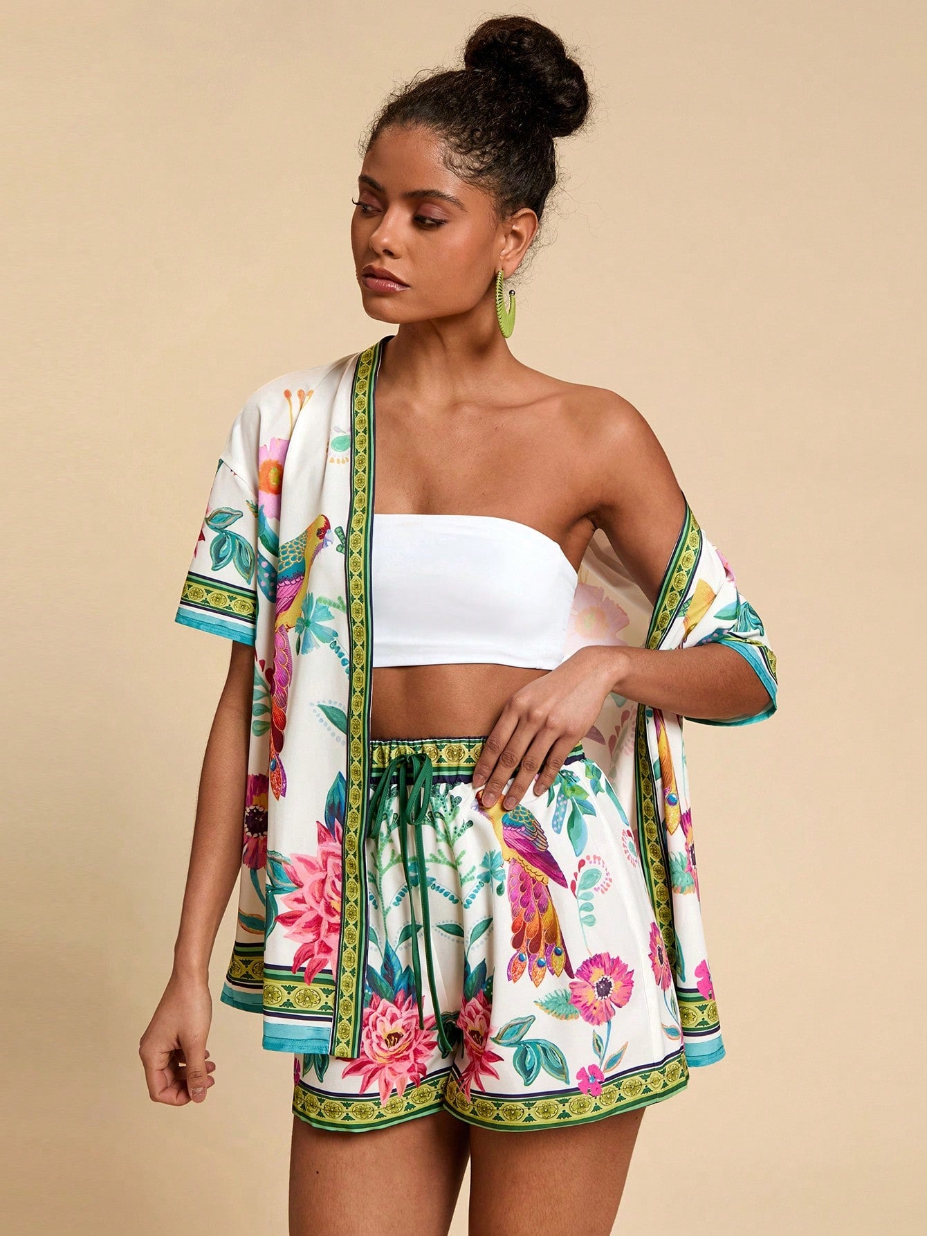Peacock Garden Co-ord Set