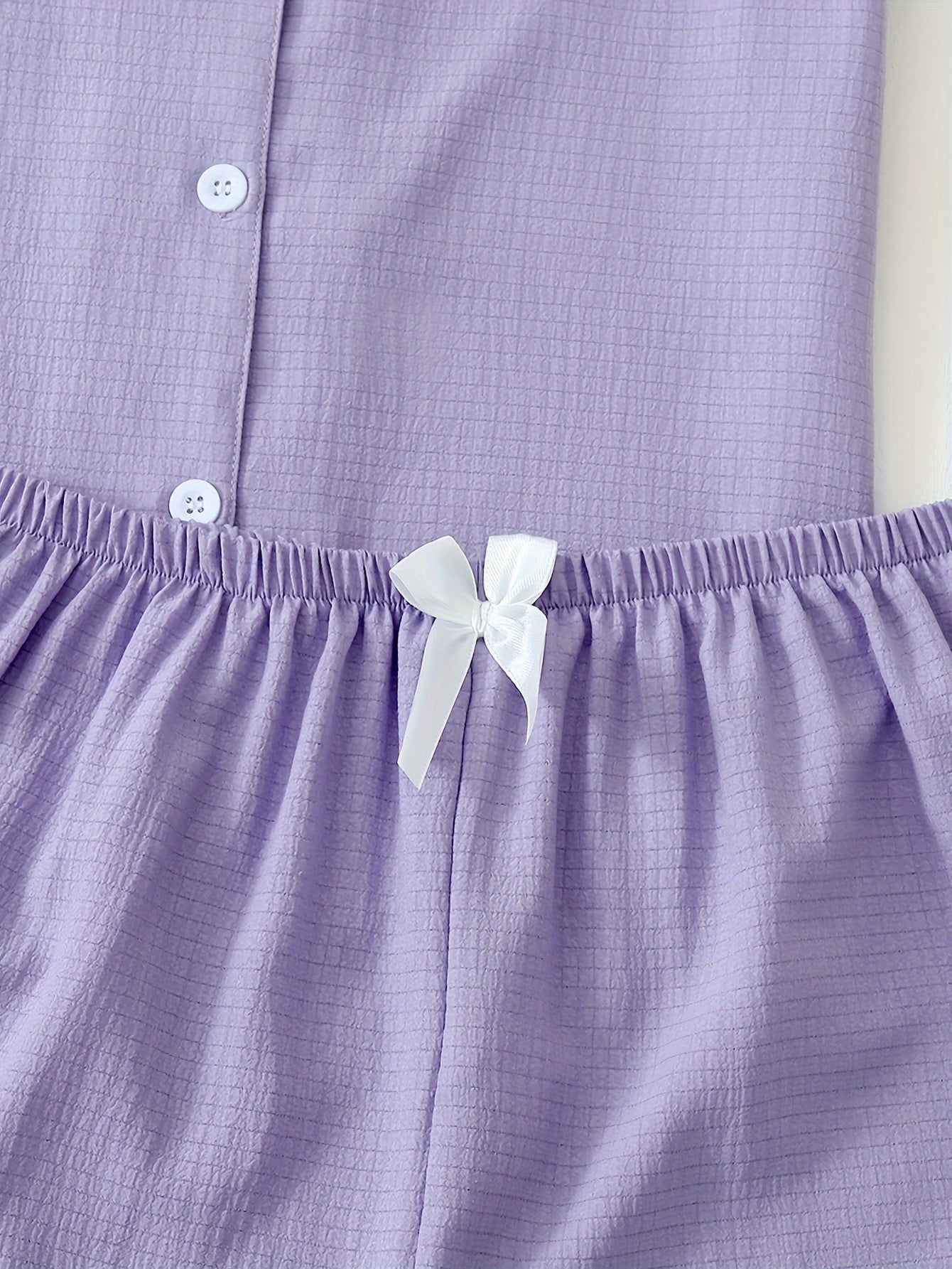 Lilac Breeze Ruffle PJ Set (Combo of 3)