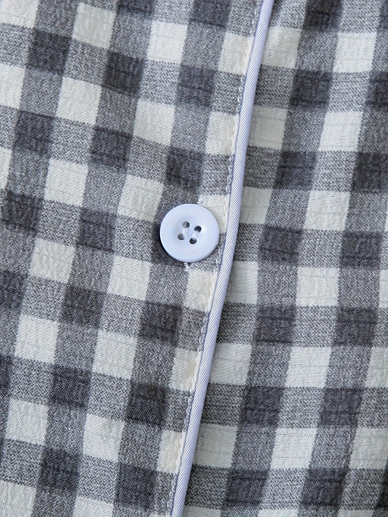 Gingham Breeze Pajama Set (Combo of 3)