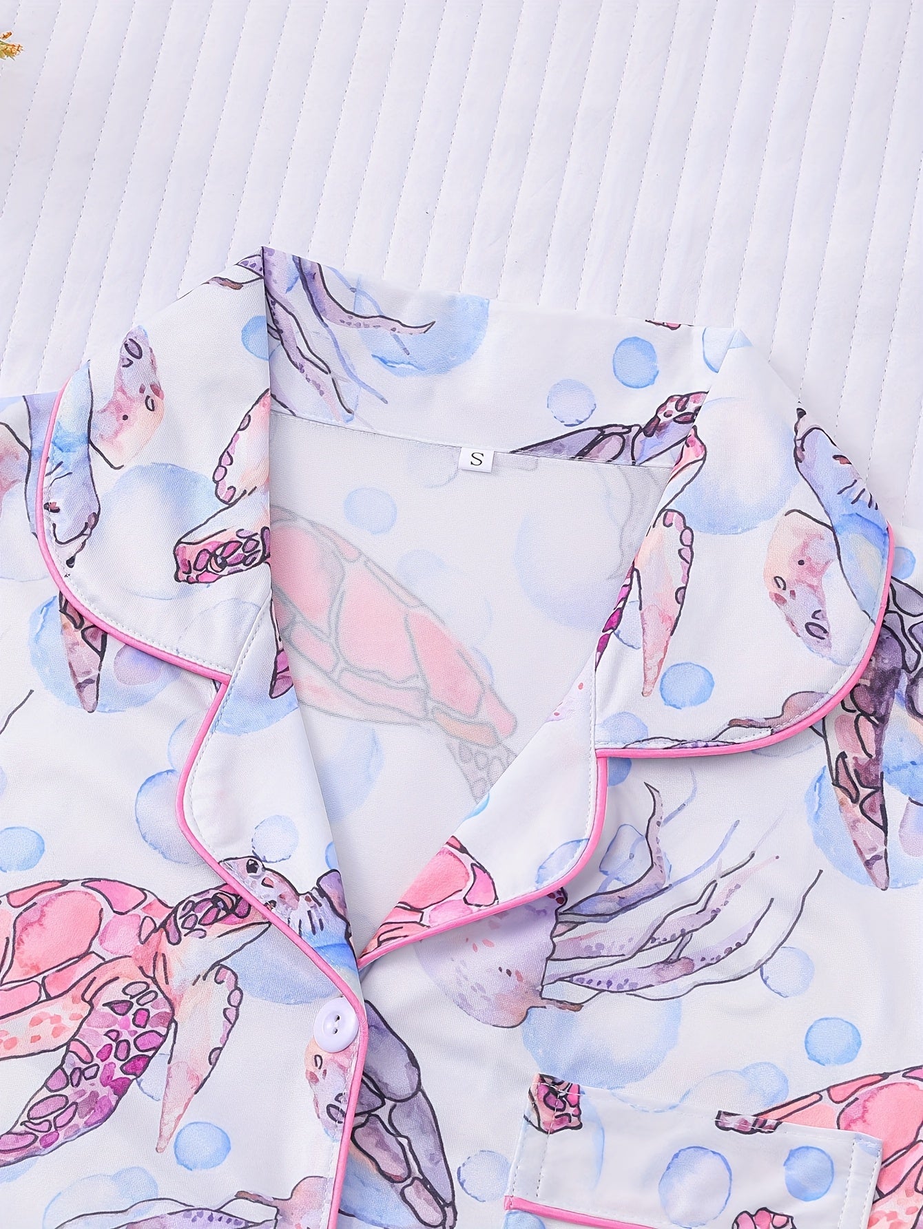 Ocean Dreams – Combo of 3 Printed Satin Nightwear Sets