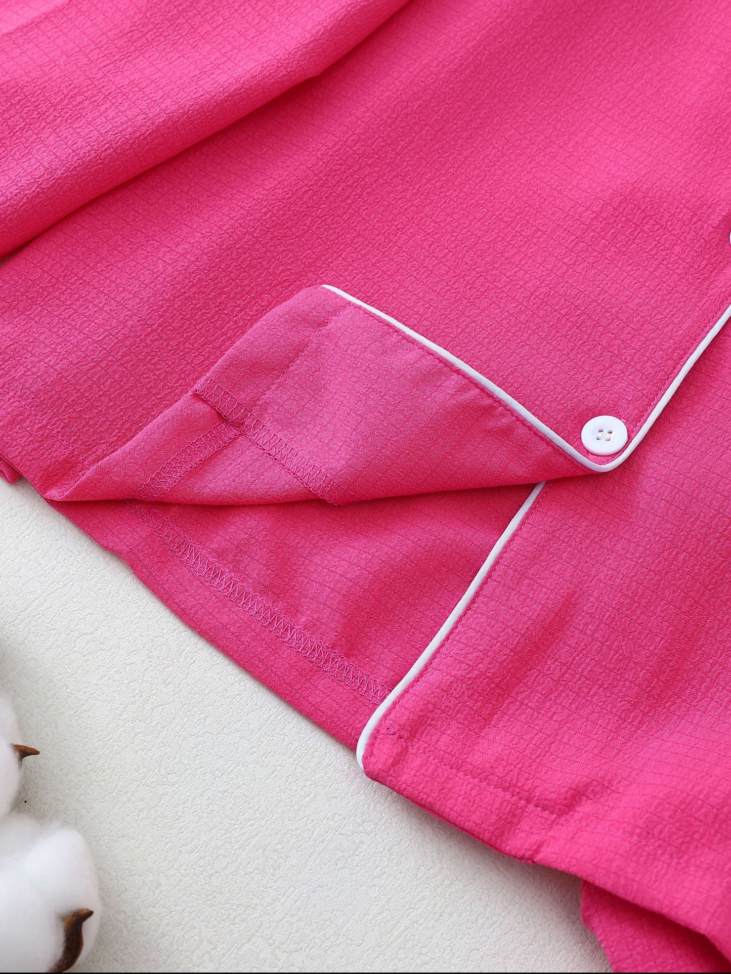 Heart Stitch Cotton Loungewear Set (Combo of 3)