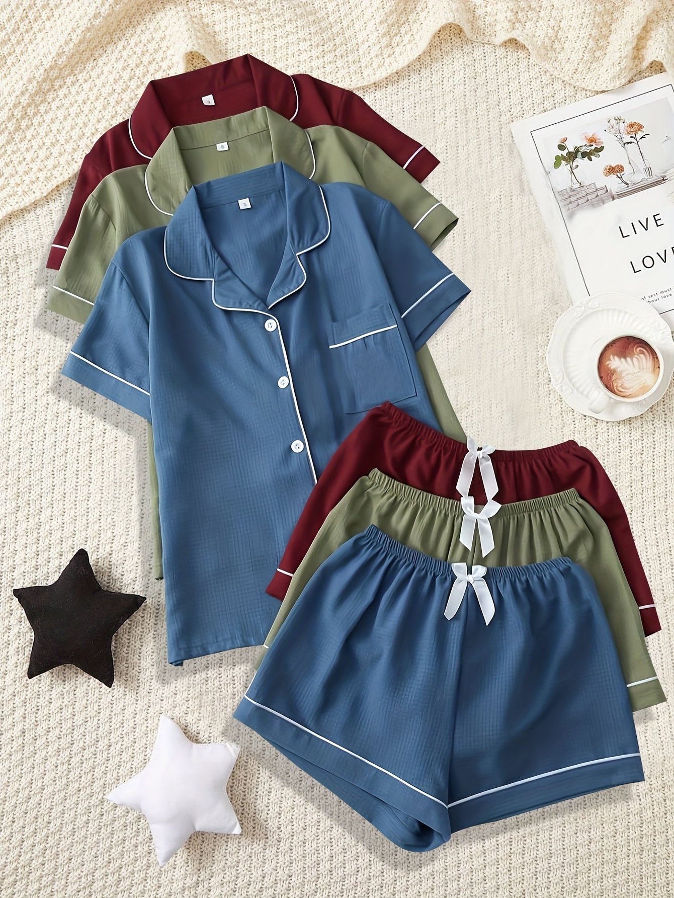 Dream Drape Night Set (Combo of 3)