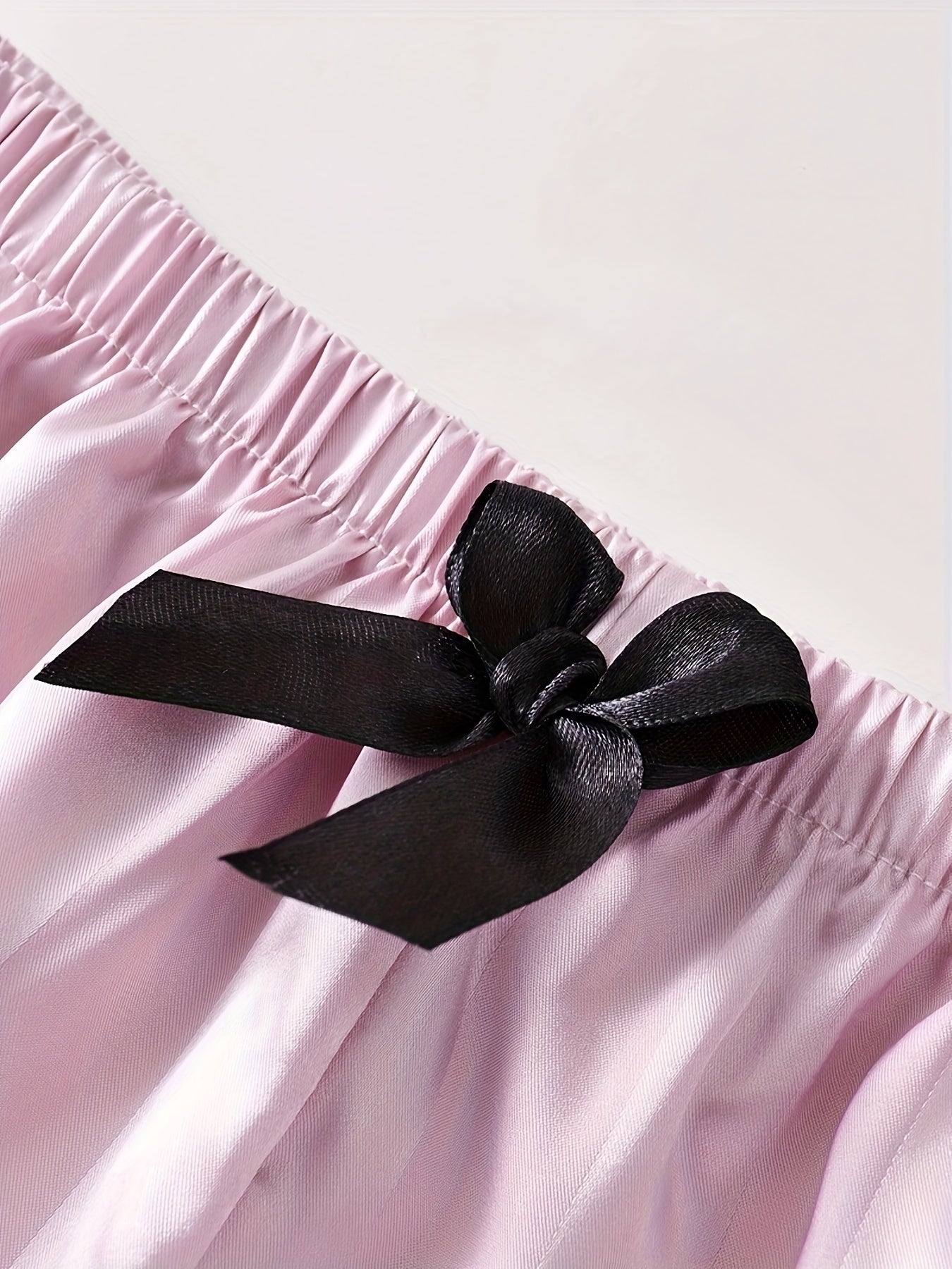 Blush Stripe Satin PJ Set (Combo of 3)